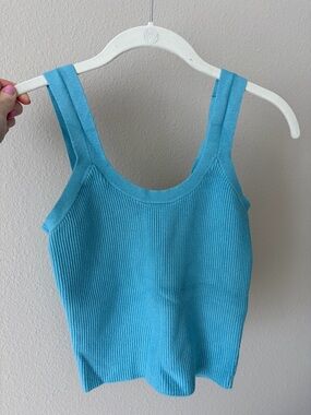 Abercrombie & Fitch Rib Knit Tank Top